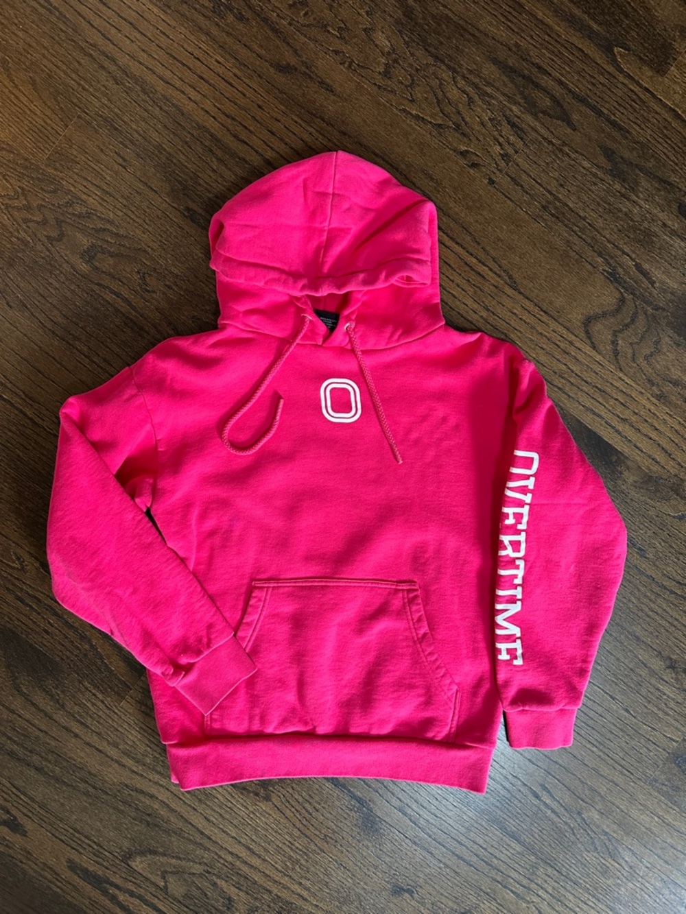 Hot Pink Overtime Hoodie